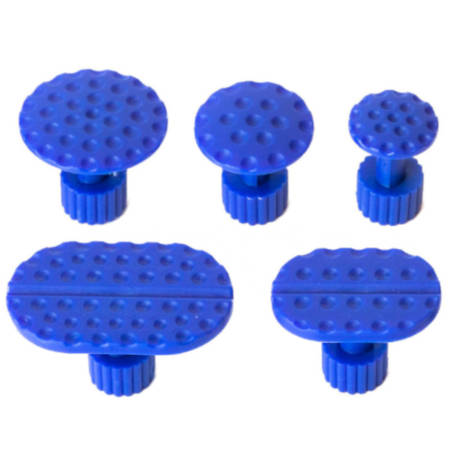 Mushroom tabs PDR Adapters | Removing, pulling dents | Blue, 5 pieces